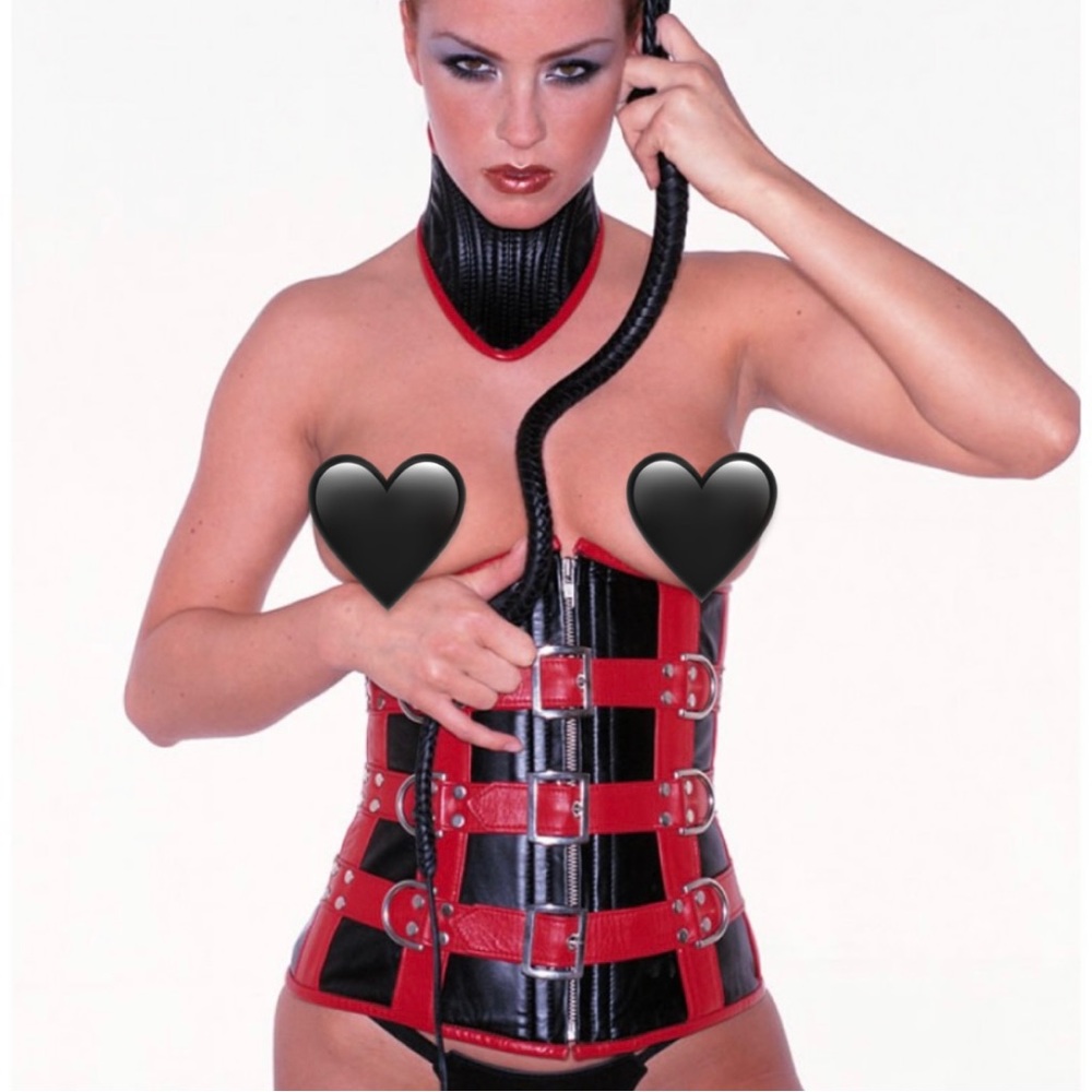 Northbound Leather Women's D-Ring Bondage Corset